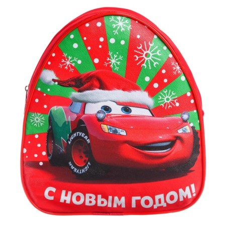Baby backpack "Happy New Year!", Cars-1