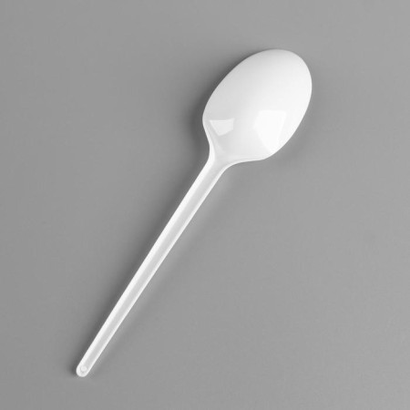 Spoon disposable dining room "white" 16.5 cm-1