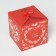Gift folding box, packaging, “with all my heart”, 12 x 12 x 12 cm