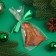 New Year. Figure made of milk chocolate "Merry Christmas tree", 25 g ± 5 %