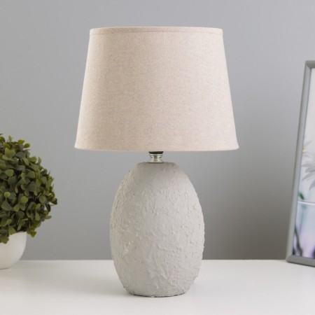 Table lamp 16364/1 E14 40W gray 22x22x36 cm Risalux