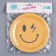 Papal plate "Smile", in the set 6 pcs., Color yellow