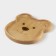 Wooden plate Adelica "Bear", 18 × 18 × 1.8 cm, birch