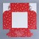 Folding box for 9 cupcakes with the window of “Magic New Year!”, 25 x 25 x 10 cm, New Year