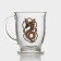 Dragon mug, glass, 450 ml