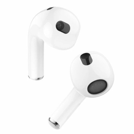 Hoco EW43 TWS headphones, wireless, inserts, BT5.3, 40/300 mAh, microphone, white-3