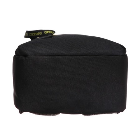 Youth backpack 43 x 29 x 15 cm, Grizzly, ergonomic back, laptop department, black/green-6