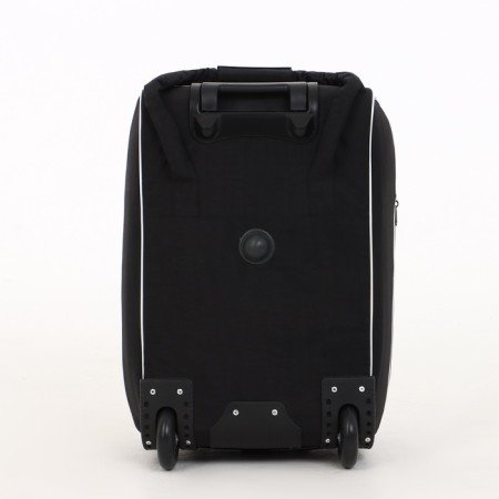 Small suitcase 20 ", a road bag with a zipper, black color-3