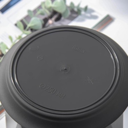 Pot with the Podon "Prism", 2.6 liters, graphite color-3