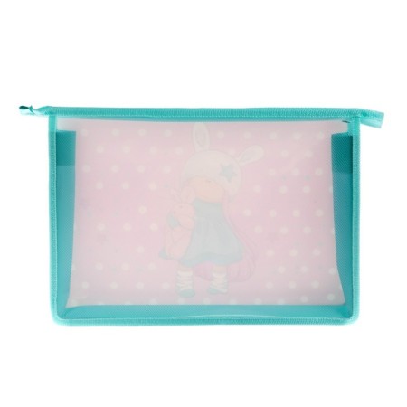 A4, 325 x 230 x 55 mm folder folder, lightning from above, plastic, PM-A4-29 calligrata "Girl"-3