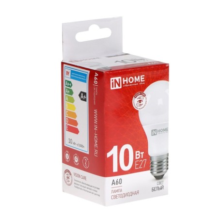 LED lamp In Home LED-A60-VC, E27, 10 W, 230 V, 4000 K, 950 lm-6