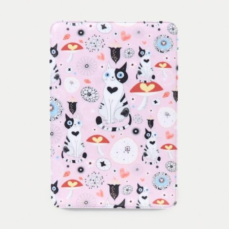 Cover for travel ticket, pink color