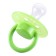 Nipple-dummy Silicone classic “sun”, from 3 months, green color