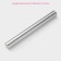 The stainless steel rolling can “Bruni”, 32 × 3.2 cm, silver color