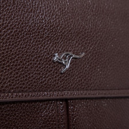 Male bag, brown color-3