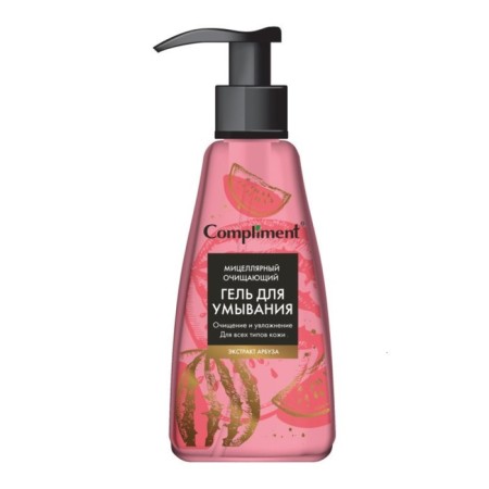 Washing gel micellar compliment cleansing, with watermelon extract, 250 ml