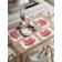 A set of napkins for setting the table "love yourself", rectangular, rounded edges, size 30x46 cm, 4 pcs