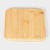 Bamboo shade for serving a bamboo, 16 × 16 cm, square, bamboo