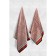Tainted tange Arya Home Paulo, 550 gr, size 50x90 cm, brick color