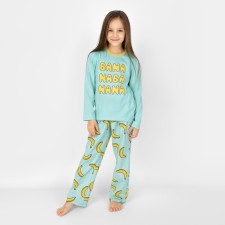 Pajama for the girl: Longslit and Pants 