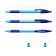 Ballic handle Erichkrause R-301 Neon Matic & Grip, Node 0.7 mm, automatic, blue rod, Mix case (4 colors)