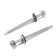 Roofing screws 4.8x70 mm, galvanized, 100 pcs.