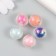 Busina for creativity plastic "Ball of color inside" mix 1.6x1.6x1.6 cm