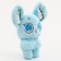 Soft toy "Nyasha", Blue color, 25 cm