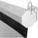 Screen 177x308 cm, Digis Optimal-D DSOD-16907 16: 9 wall-flow, roll