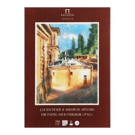 A4, 10 sheets "Italy", block 280 g/m²-1