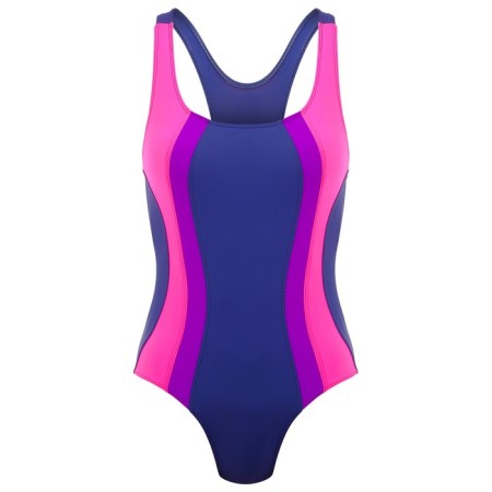 Swimsuit Asseted ONLYTOP, p. 40, color graphite/pink/purple