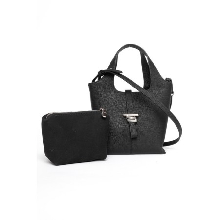 Bag Tout Women, Genuine leather, Ludor black, 20x6x15 cm