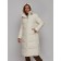 Coat insulated winter female, size 44, color light-beige
