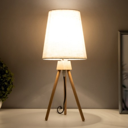 Hell lamp Ilaria E27 40W light wood 16x16x37.5 cm Risalux-2