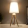 Hell lamp Ilaria E27 40W light wood 16x16x37.5 cm Risalux