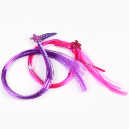 Hair strand on a hairpin, 2 pieces-3