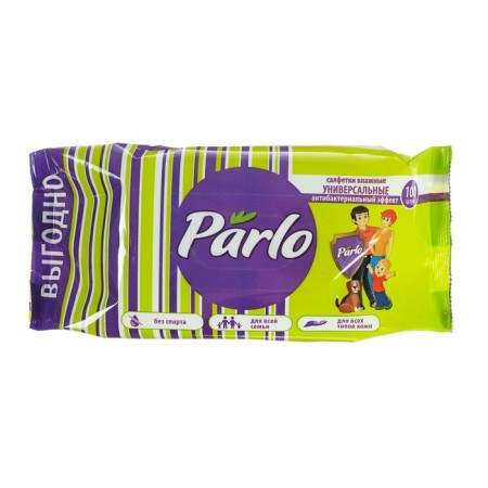 Wet Parlo napkins, universal, for the whole family, 100 pcs.-2
