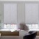 Rolled curtain "Angletter" 60x160 cm, white color