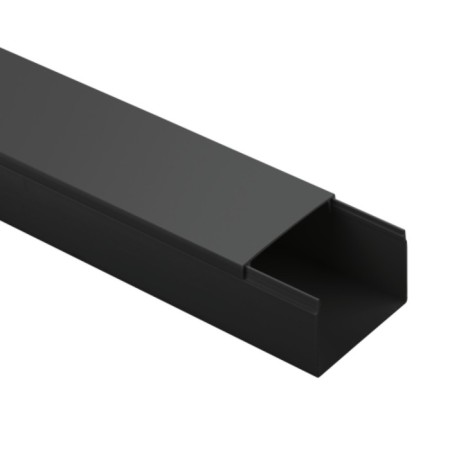 Cable-channel era KK-B-60-40 Black 60x40 mm