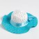 Women's hat, blue color, size 56-58