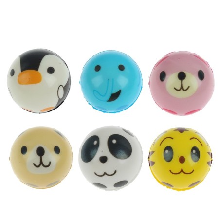 The ball is "animal", soft, 4.5 cm, mix colors-1