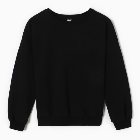 Women's costume (sweatshirt/trousers), black color, size 44-8