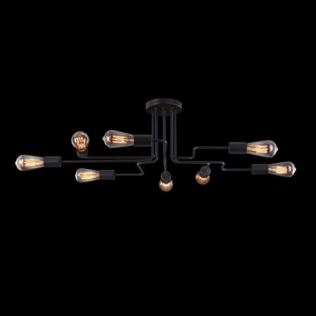 Ceiling light MayToni T532CL-08B, 8HE27, 60W, 59x87x25.2 cm, black color black-1