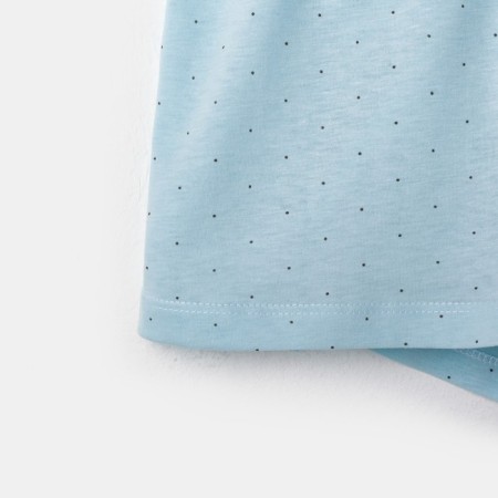 Pajamas kaftan "peas" shorts, top, p. 40-42, blue-11