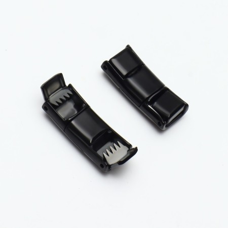 CLISTOR for laces, on magnet, steam, size 2.6 × 2 × 0.7 cm, black color is black-8