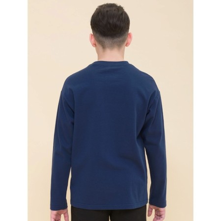Jumper for boys, height 122 cm, dark blue color-3
