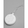 Christmas ball "Snowflake" 8.7x3.1x9.8 cm, 1 LED, LR44x3 (in the set), T/white