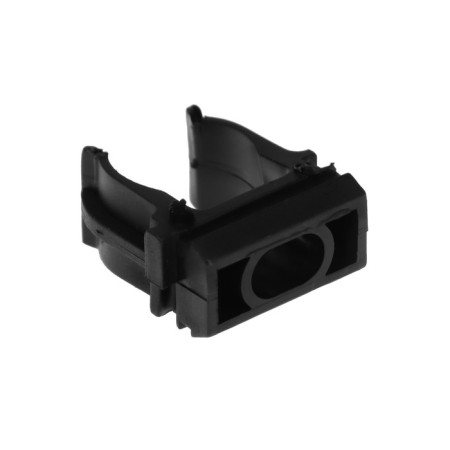 Clips for pipes Ural Pak, 16 mm, black, AT-30116-010-1