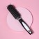 The comb is massage, ventilated, 4 × 23.2 cm, black/white color