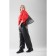Bag-bag, lightning department, outer pocket, gray color